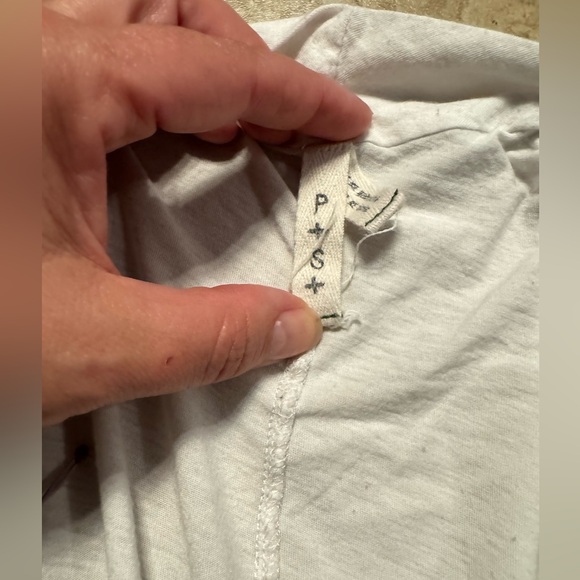 White free people lightweight tee - Picture 2 of 3
